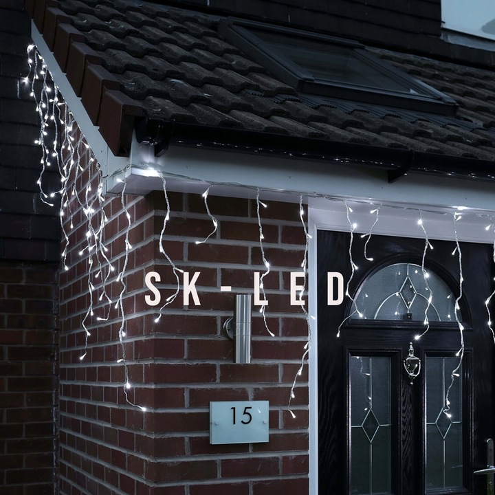 SOPLE 300 LED LAMPKI ZEWNĘTRZNE IP44 STAŁE BIAŁE ZIMNE+ FLASH ZIMNY