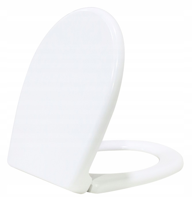 DESKA WC SEDESOWA WOLNOOPADAJĄCA TWARDY DUROPLAST UNIWERSALNA 35X42 ESTIVA