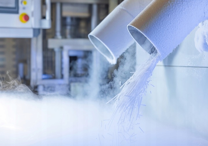 SUCHY LÓD GRANULAT 16 MM 20 KG + 1 KG GRATIS / TANIEC W CHMURACH / CATERING