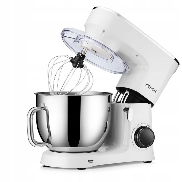 ROBOT KUCHENNY PLANETARNY MIKSER Z MISĄ KERCH BAKER WHITE 7L