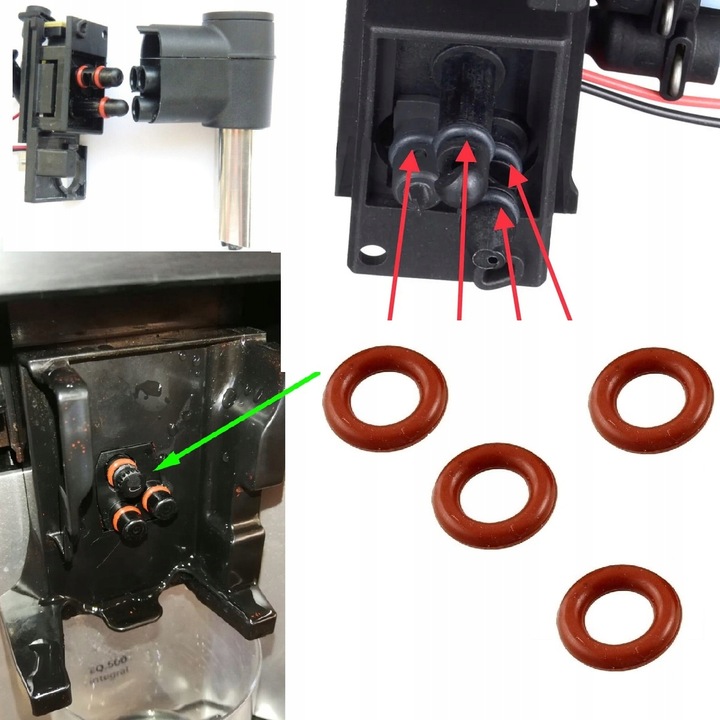 Komplet Uszczelk do Siemens EQ 6 Bosch VeroBar