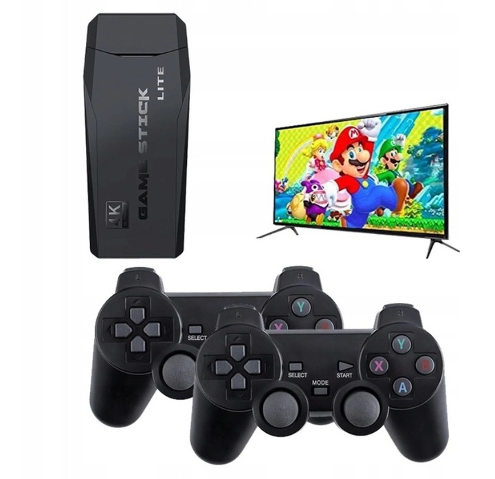 GRA TELEWIZYJNA HDMI KONSOLA RETRO 2 PADY