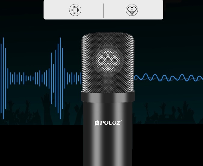 Mikrofon Studyjny Pojemnościowy USB PULUZ Gaming Studio Broadcast Pop Filtr