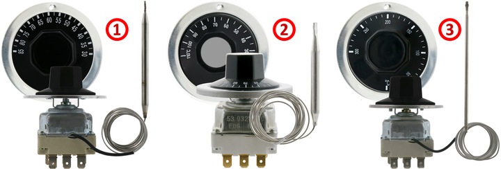 Termostat regulator temperatury trójfazowy 30-110C