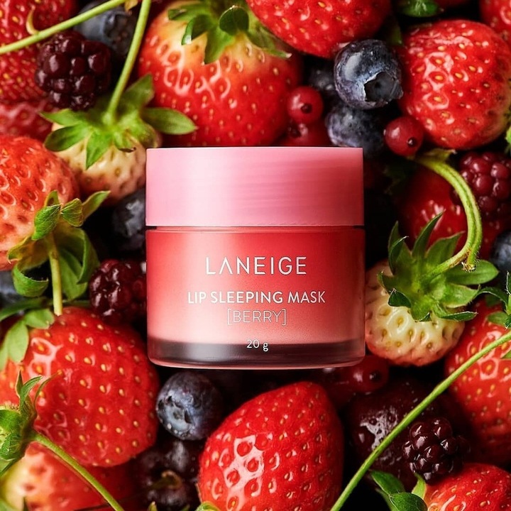 Laneige Lip Berry EX Sleeping Maska Intensywnie Regenerująca do Ust 20g
