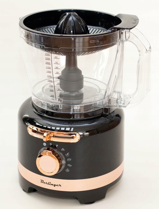 WIELOFUNKCYJNY ROBOT KUCHENNY BERLINGER 1800W BLENDER SZATKOWNICA MŁYNEK