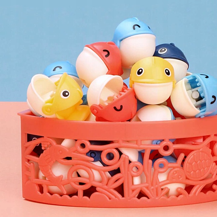 GRA ZRĘCZNOSCIOWA ŁOWIENIE RYBEK NA MAGNES KOTEK WĘDKI PUZZLE DLA DZIECI