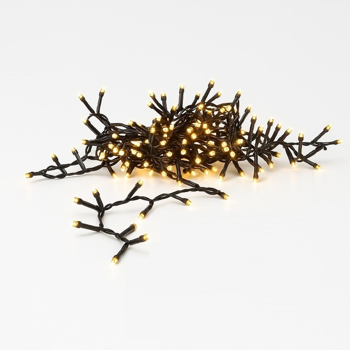 LAMPKI CHOINKOWE 500 LED BIAŁE CIEPŁE WEWNĘTRZNE ZEWNĘTRZNE ŚWIATEŁKA