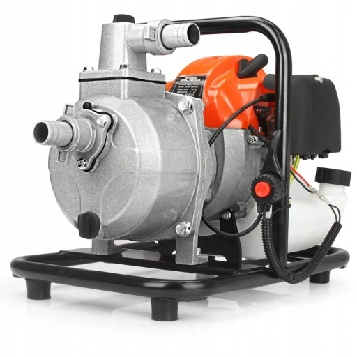 WYDAJNA POMPA SPALINOWA WODY MOTOPOMPA 1' CAL + OLEJE ŁATWE ZASYSANIE