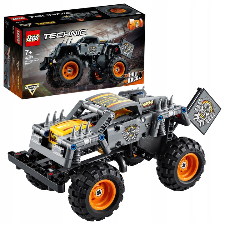 LEGO TECHNIC Monster Jam Max-D 42119 + GRATIS List do Mikołaja!