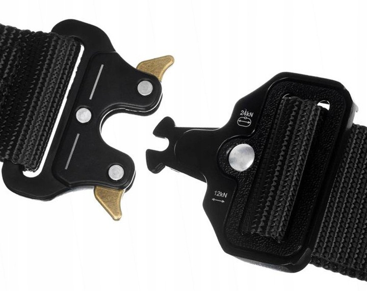 MEGA MOCNA SOLIDNA OBROŻA TAKTYCZNA DO DUŻEGO PSA METALOWA KLAMRA 45-65 XL