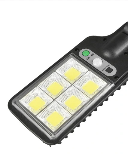 MOCNA LAMPA ZEWNĘTRZNA SOLARNA LED CZUJNIK ZMIERZCHU I RUCHU