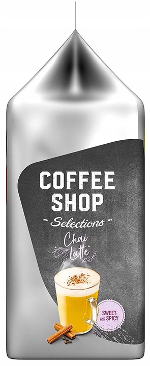 NEW Kapsułki TASSIMO CHAI LATTE 8 Sweet&Spicy