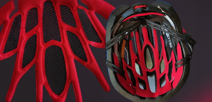 Kask rowerowy z szybą HT19 - madani