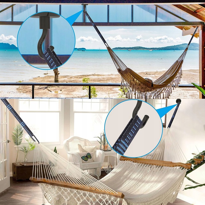 MOCOWANIE DO HAMAKA, LINA DO HAMAKA NA DRZEWO, LINKI MOCUJĄCE DO HAMAK