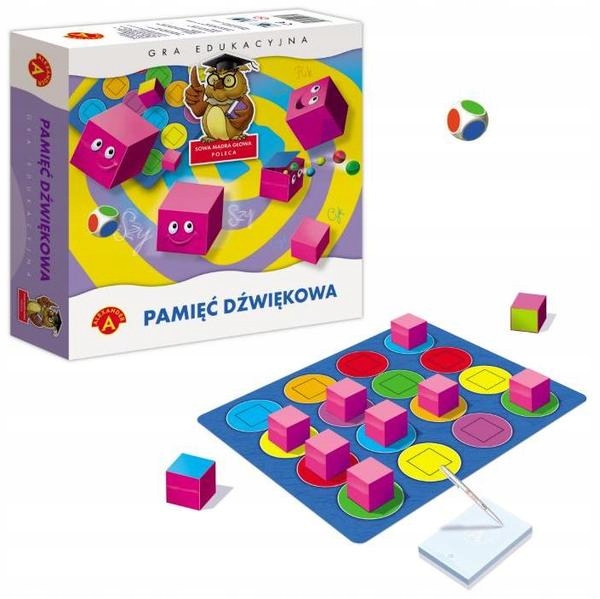 Pamięć dźwiękowa. Gra edukacyjna. Alexander