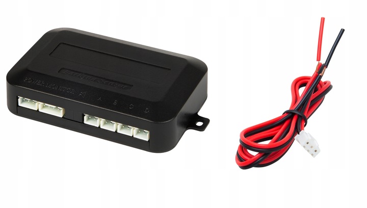 CZUJNIKI PARKOWANIA COFANIA BUZZER GŁOŚNIK PRZÓD TYŁ ZESTAW PDC 4x SENSOR