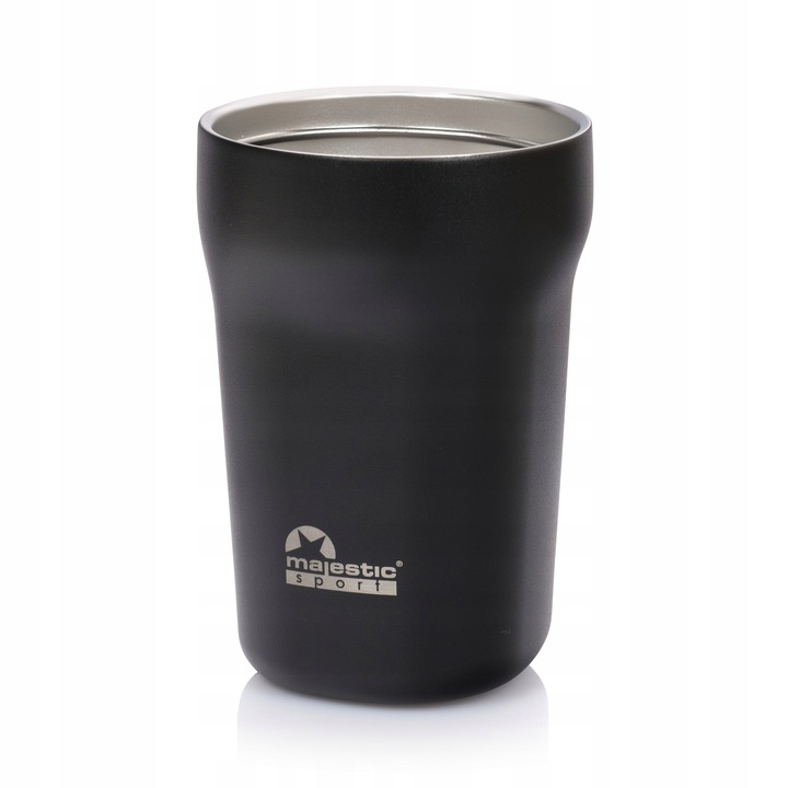 Kubek termiczny termos ze słomką ustnikiem Majestic Sport 420 ml