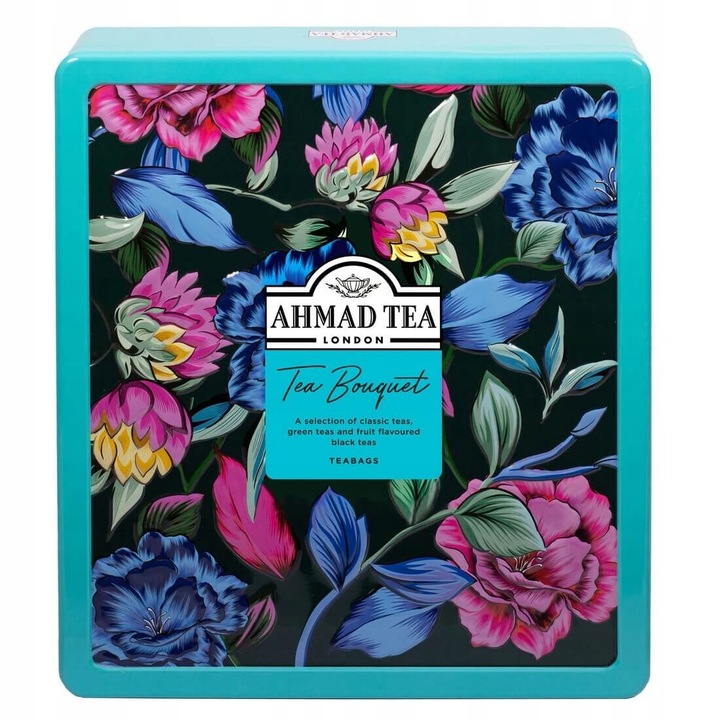 Ahmad Tea Bouquet Zestaw herbat czarnych zielonych i smakowych 144 g (72 x