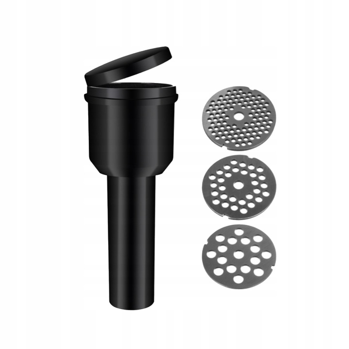 ROBOT KUCHENNY PLANETARNY MIKSER CZARNY MASZYNKA DO MIELENIA MIĘSA BLENDER