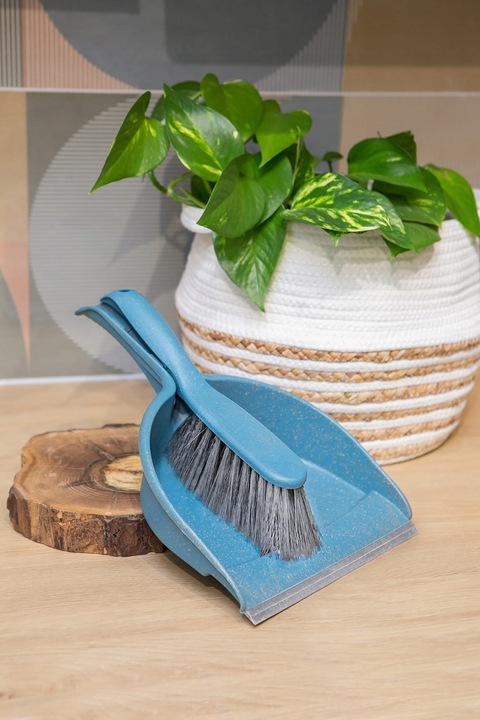 YORK zestaw ZMIOTKA szczotka SZUFELKA z gumą reSTART PRZYJAZNA ŚRODOWISKU