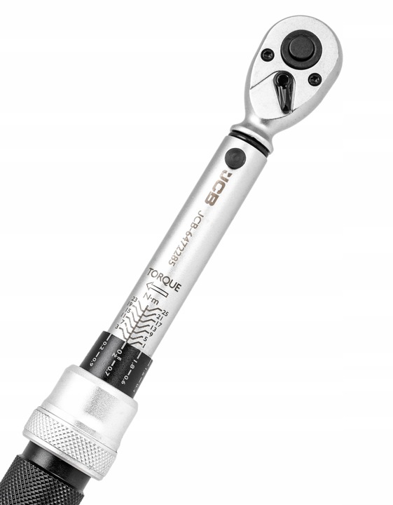 KLUCZ DYNAMOMETRYCZNY Z BLOKADĄ ETUI CERTYFIKAT KALIBRACJI 1-25NM 1/4" JCB