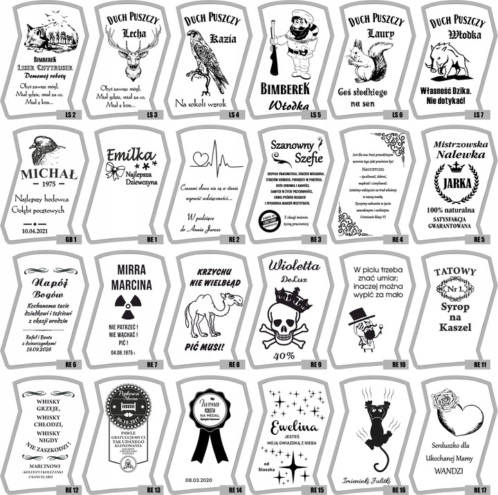 SKRZYNKA KARAFKA SZKLANKI DO WHISKY Z GRAWEREM URODZINY PREZENT