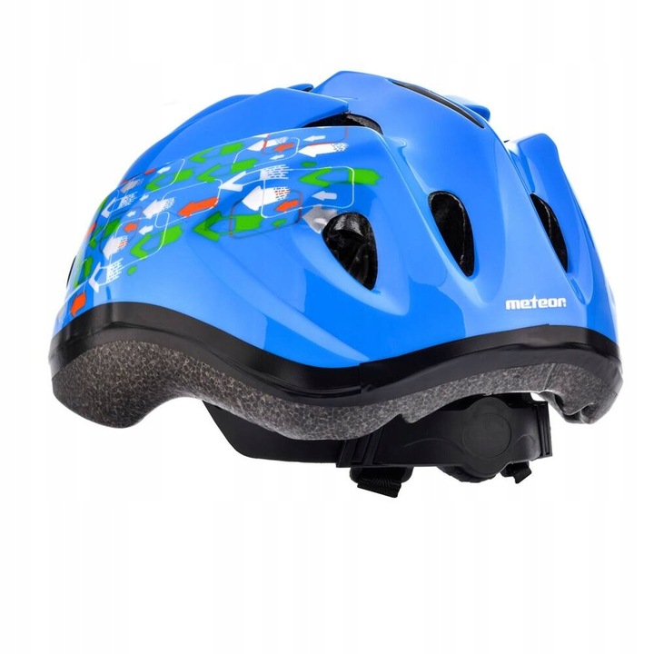Kask rowerowy dla dzieci regulowany rower deska Meteor rozmiar S 48-52 cm