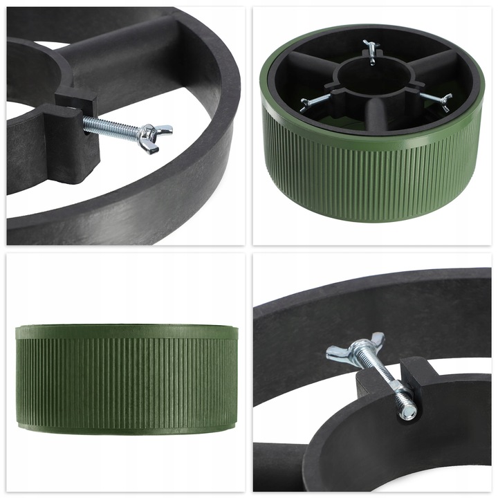 STOJAK POD CHOINKĘ CHOINKI POJEMNIK CHOINKOWY 5 L NA DRZEWKO 1,5 m ZIELONY