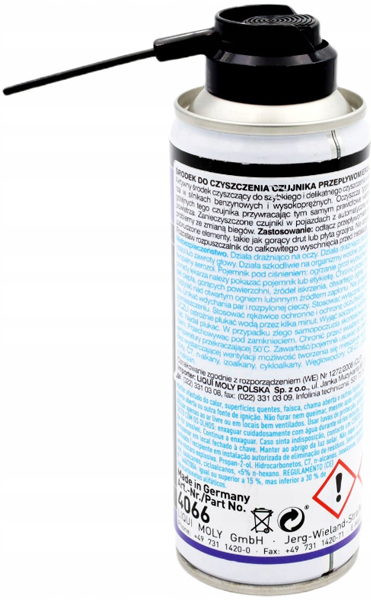 Do czyszczenia przepływomierza LIQUI MOLY 4066 200ml spray