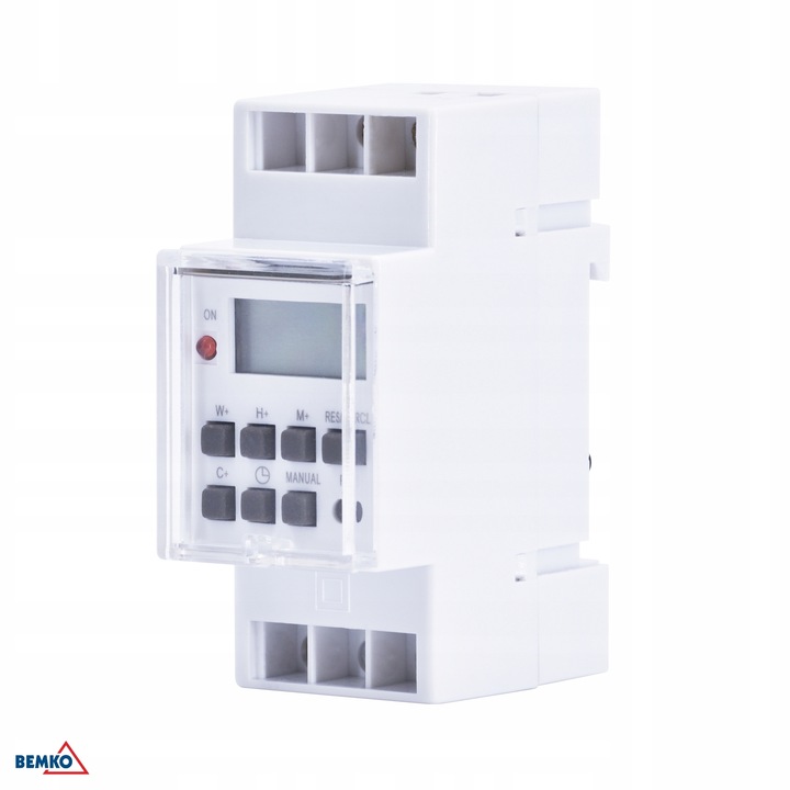 Bemko Programator czasowy elektroniczny na szynę