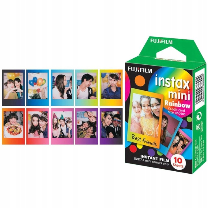 Wkłady INSTAX mini Rainbow