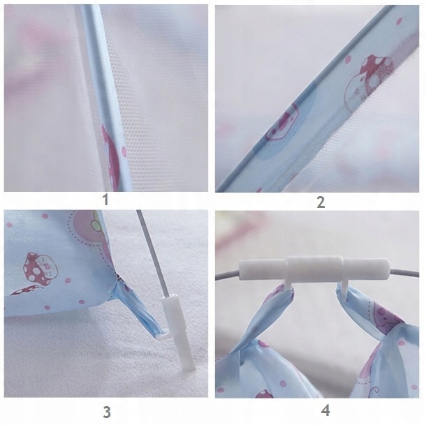 Moskitiera namiot dla niemowląt dzieci ochrona przed owadami