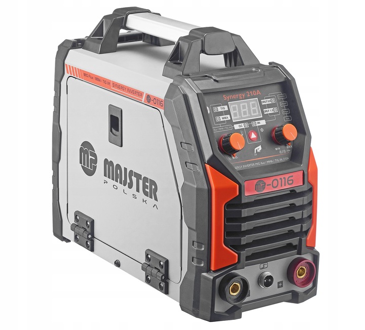 Spawarka INWERTEROWA INWERTOROWA MIG FLUX MMA TIG migomat 210A SYNERGIA 210