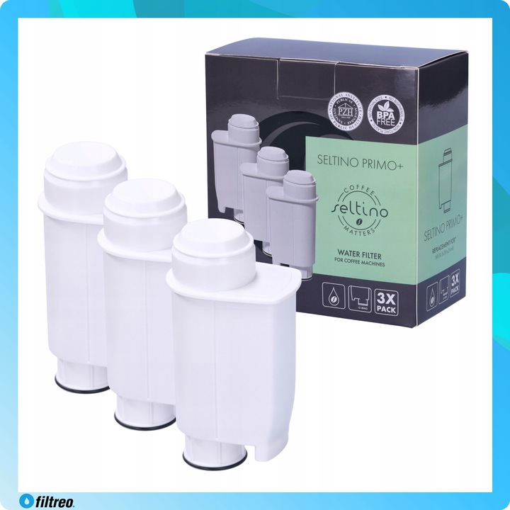 Wkład filtrujący Seltino Primo Plus x3 zamiennik do Brita Intenza+ CA6702