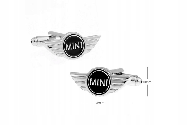 Exciting spinki do mankietów koszuli Mini Morris