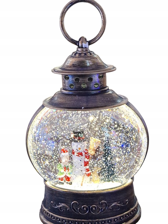 Lampion świąteczny led kula