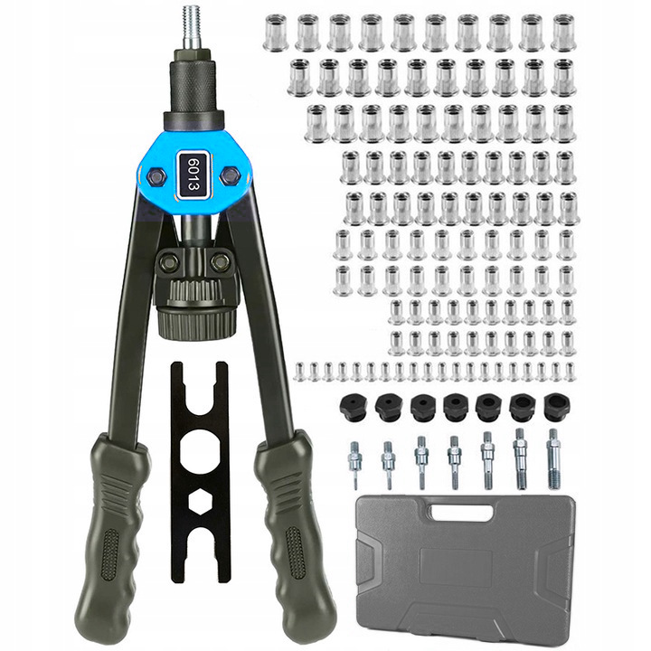 NITOWNICA DO NITONAKRĘTEK RĘCZNA M3 M4 M5 M6 M8 M10 M12 126 el. + WALIZKA