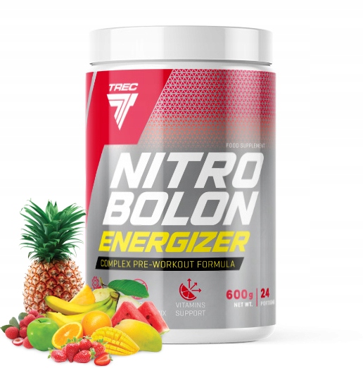 TREC odżywka NITROBOLON ENERGIZER 600g POMPA STACK