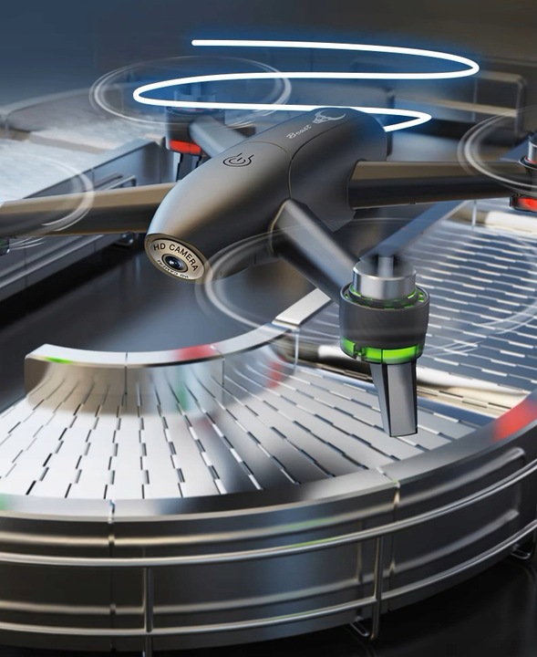 DRON WIFI KAMERA RC ZABAWKA ZDALNIE STEROWANY 2,4GHZ FPV LED HD DWIE KAMERY