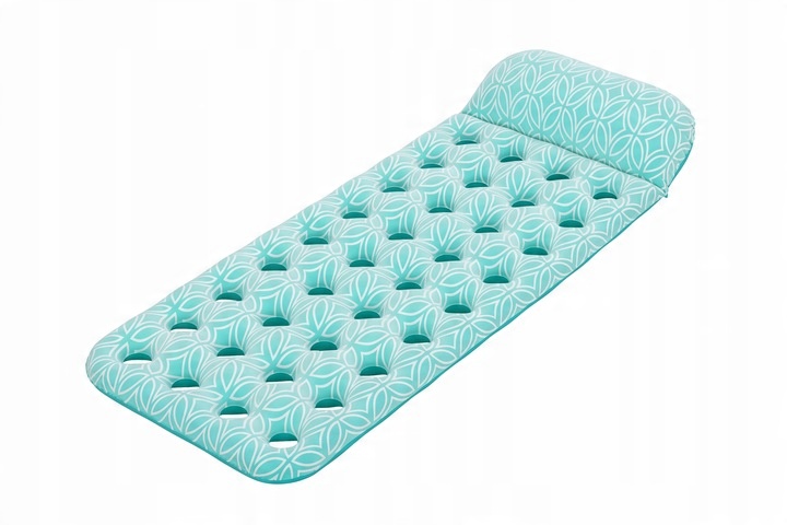 Duży Wygodny Materac Leżak Szezlong Dmuchany do Wody Pływania Basenu 43550