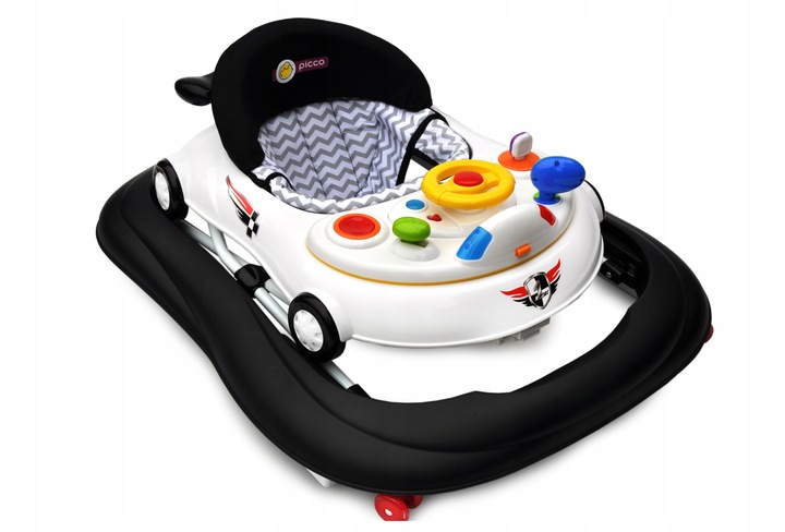 Chodzik dla dzieci RACER interaktywny ze stolikiem do zabawy miękkie koła