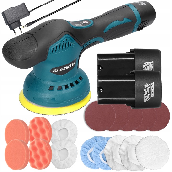 POLERKA SAMOCHODOWA 12V 1250W + Dysk