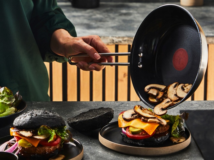 Patelnia TEFAL Nordica 20 cm stal indukcja powłoka ceramiczna