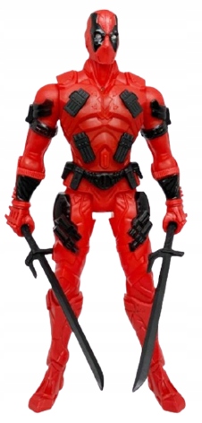 DEADPOOL Avengers figurka z dźwiękiem ruchome elementy wielkość 30 cm Duży