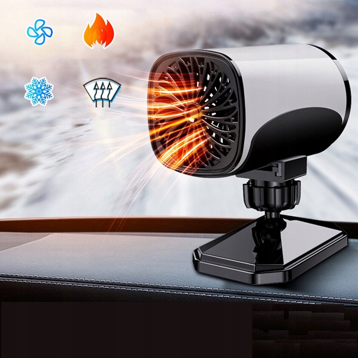 OGRZEWANIE SAMOCHODOWE,12V PRZENOŚNY ODMRAŻACZ, DO SAMOCHODÓW ZIMOWYCH