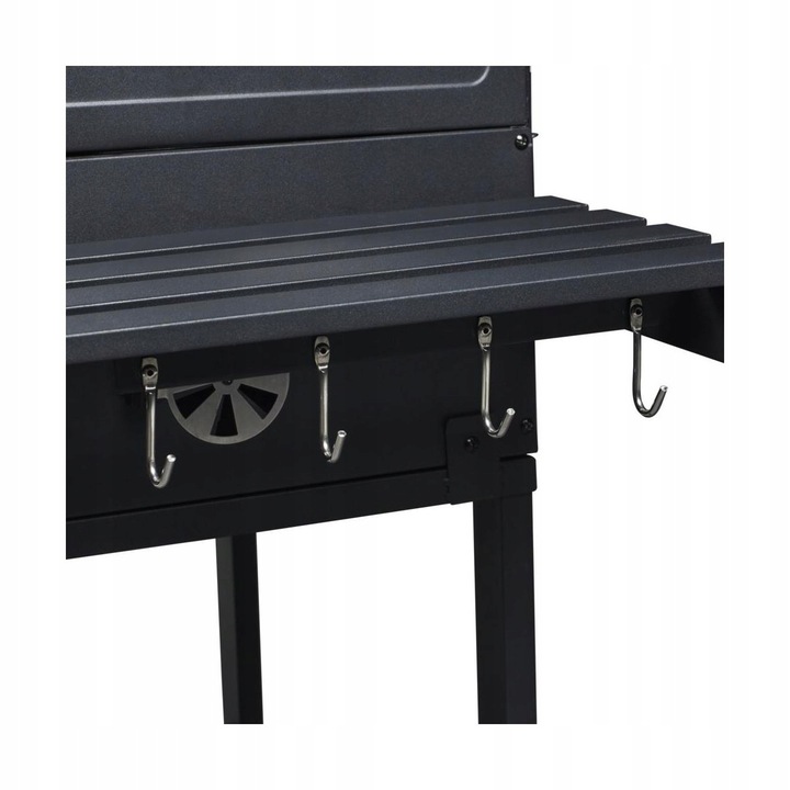 Grill Węglowy Activa Mastercook Angular Ruszt Żeliwny 57,5 x 42,0 cm