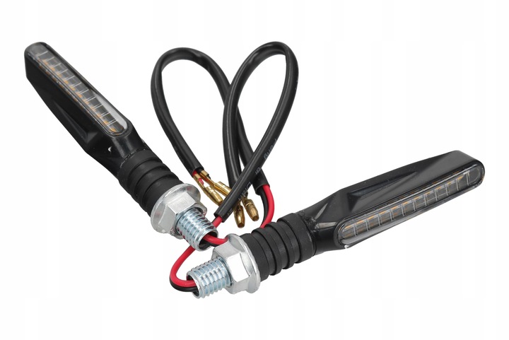 Kierunkowskazy LED pływające dynamiczne 2 sztuki M10x1,5 mm