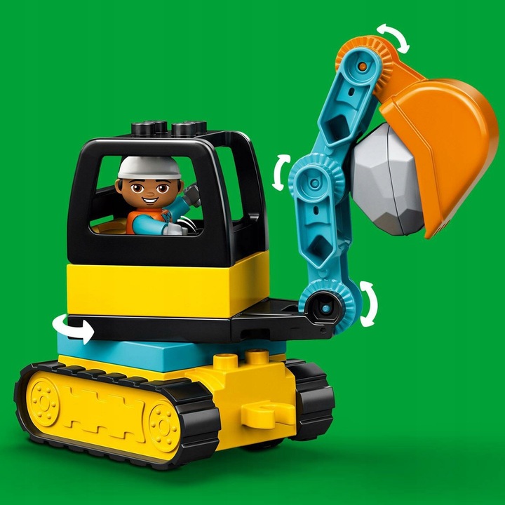 LEGO DUPLO Koparka i ciężarówka 10931+ Buldożer 10930 Budowa AUTA 2 AUTO