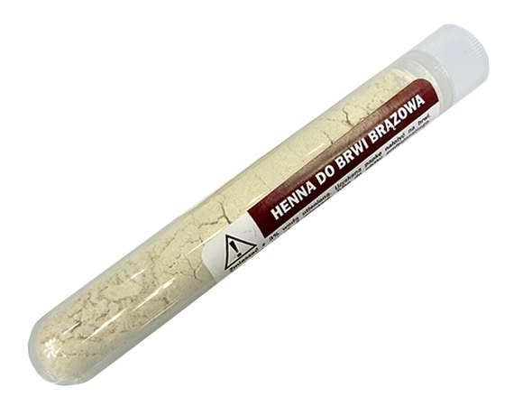 Henna Proszkowa Krakowska do Brwi Brązowa 10ml